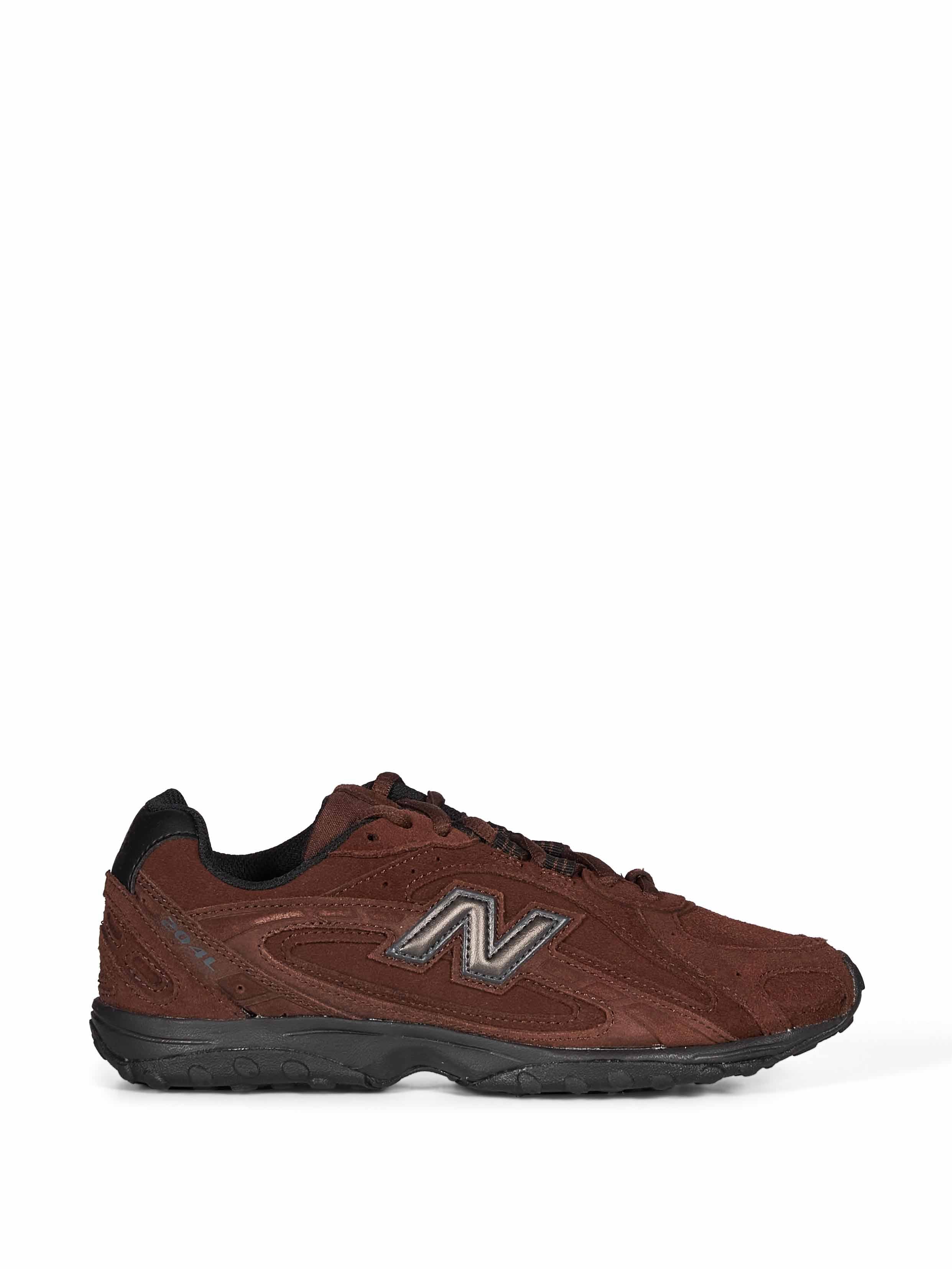 Sneakers 204 in marrone 
