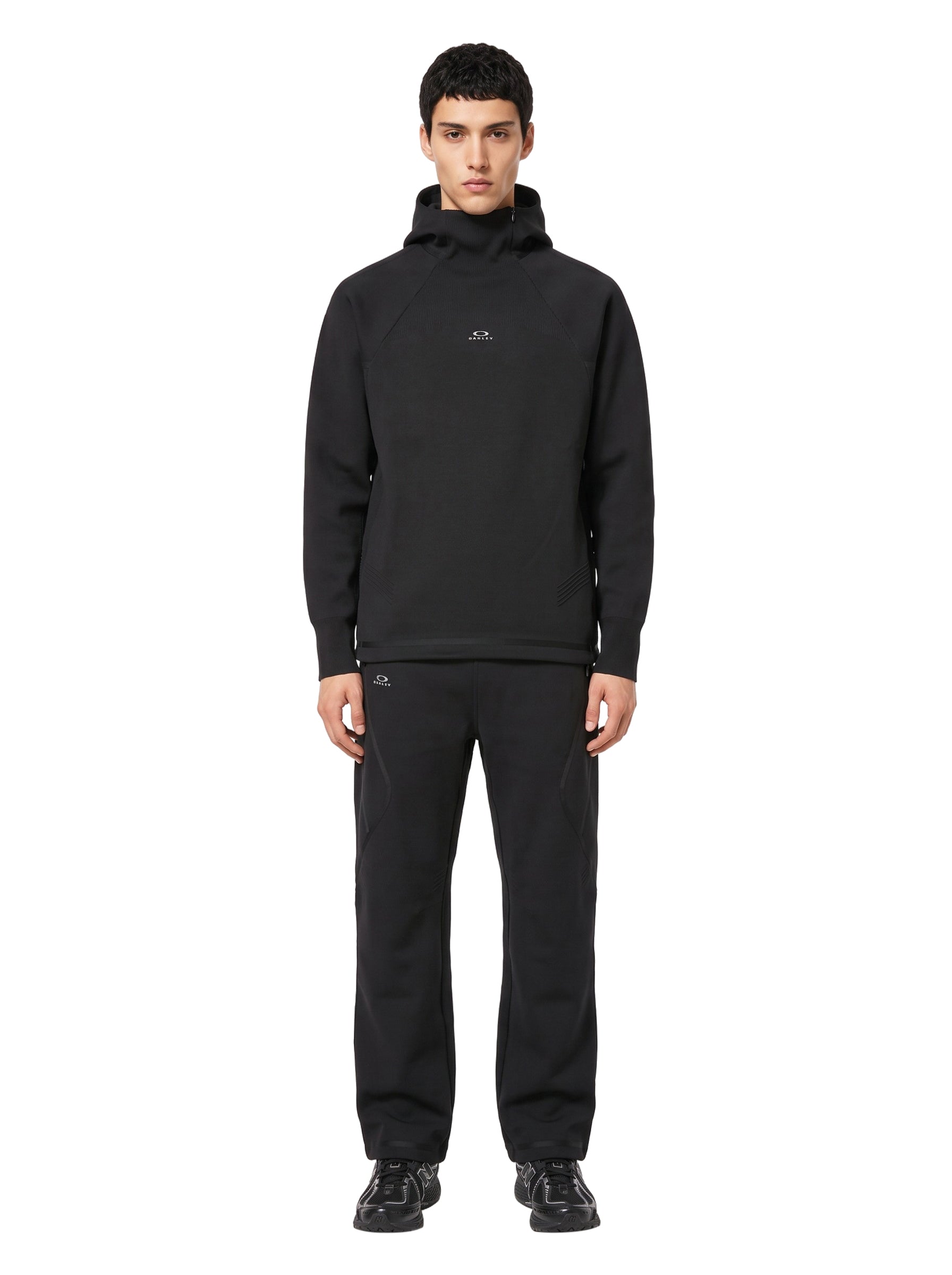 Felpa Latitude Veil in nero 