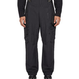 Pantaloni baggy in nylon nero 
