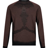 Maglione latitude veil in marrone 