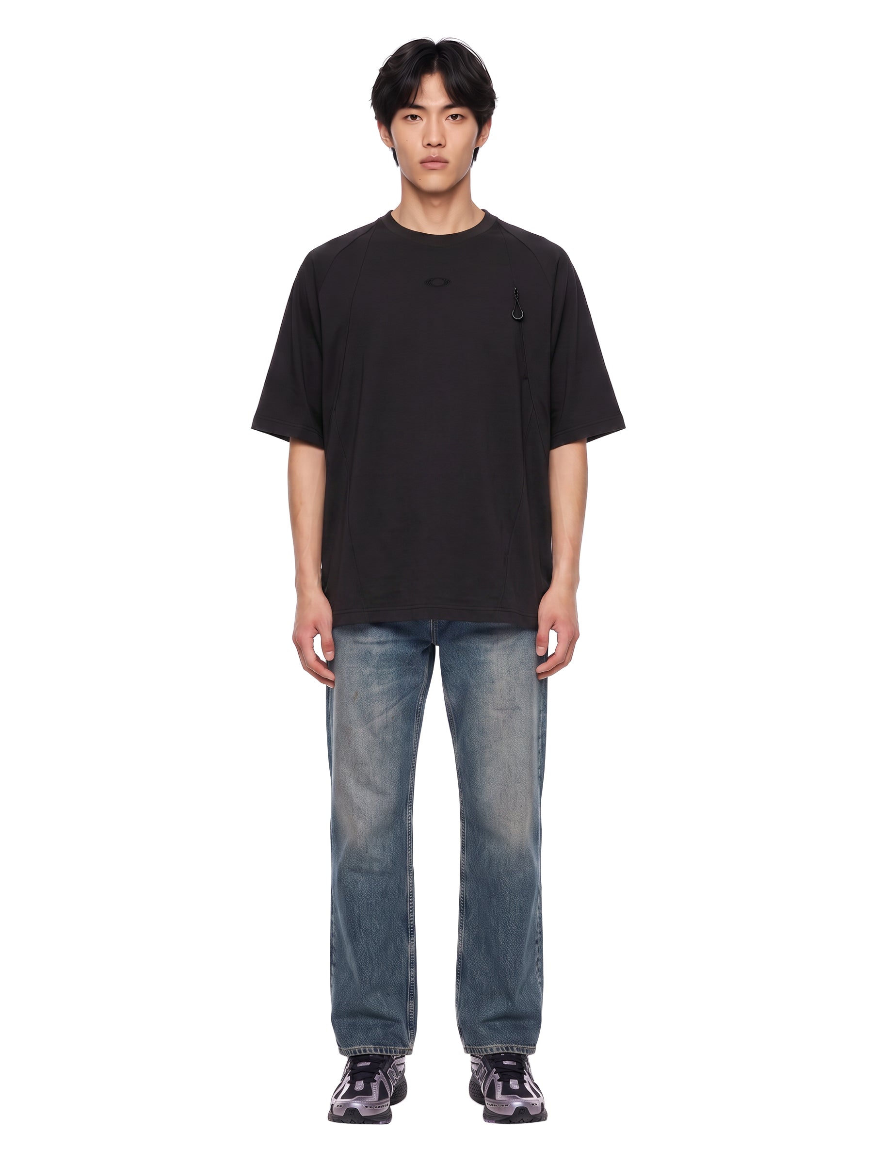 T-shirt fgl union in grigio 