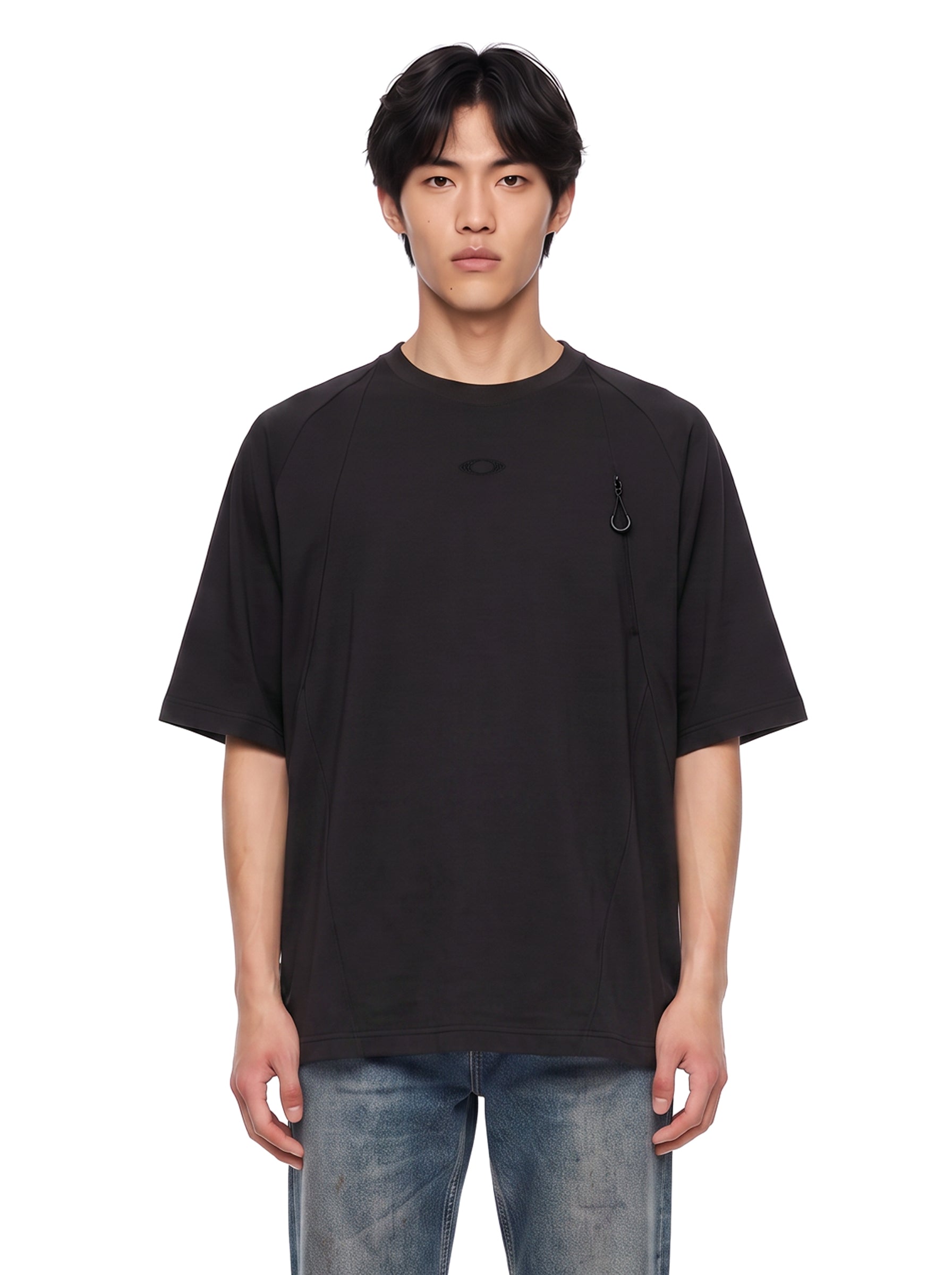 T-shirt FGL Union in nero 