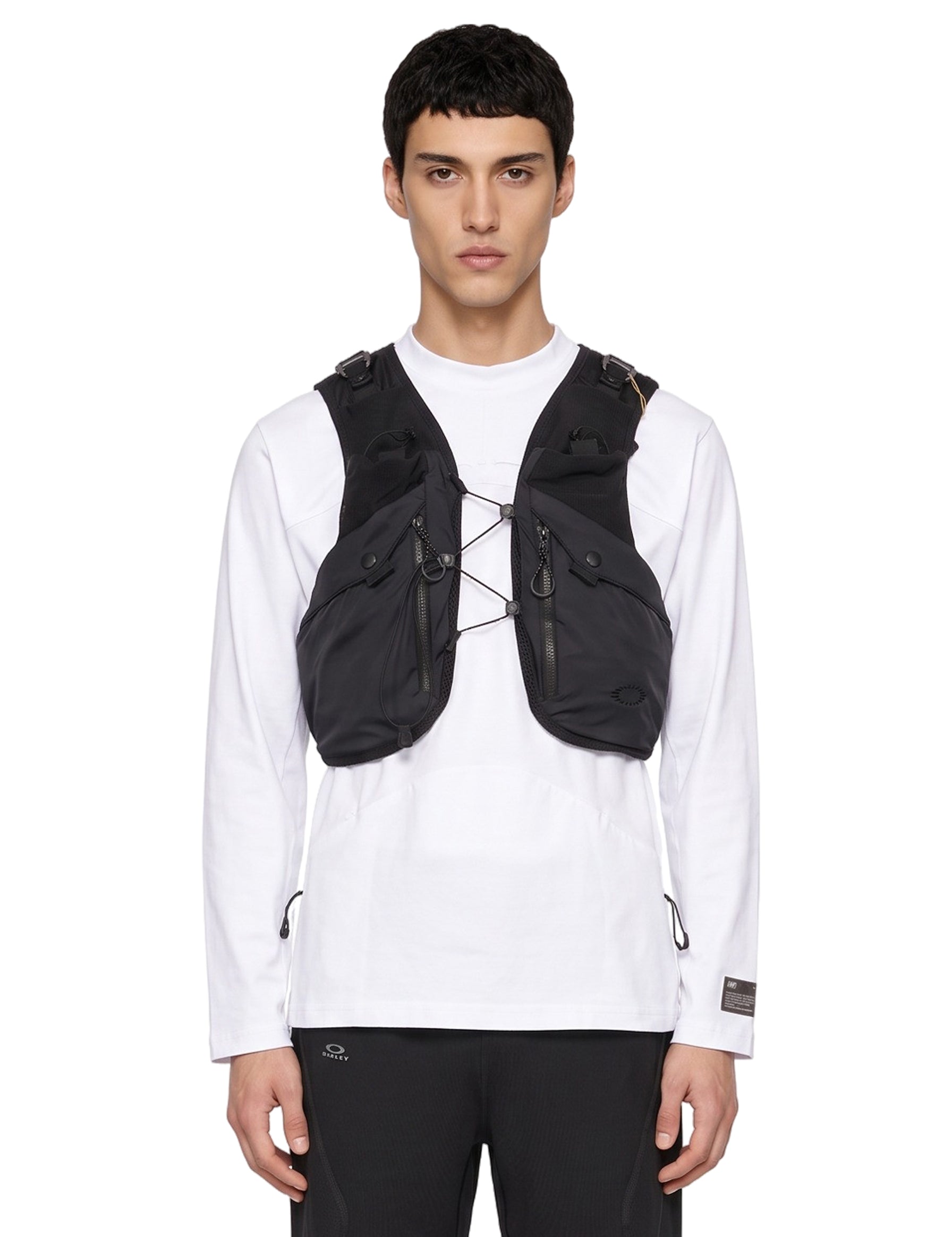 Gilet tecnico FGL Flight Vest in nero 