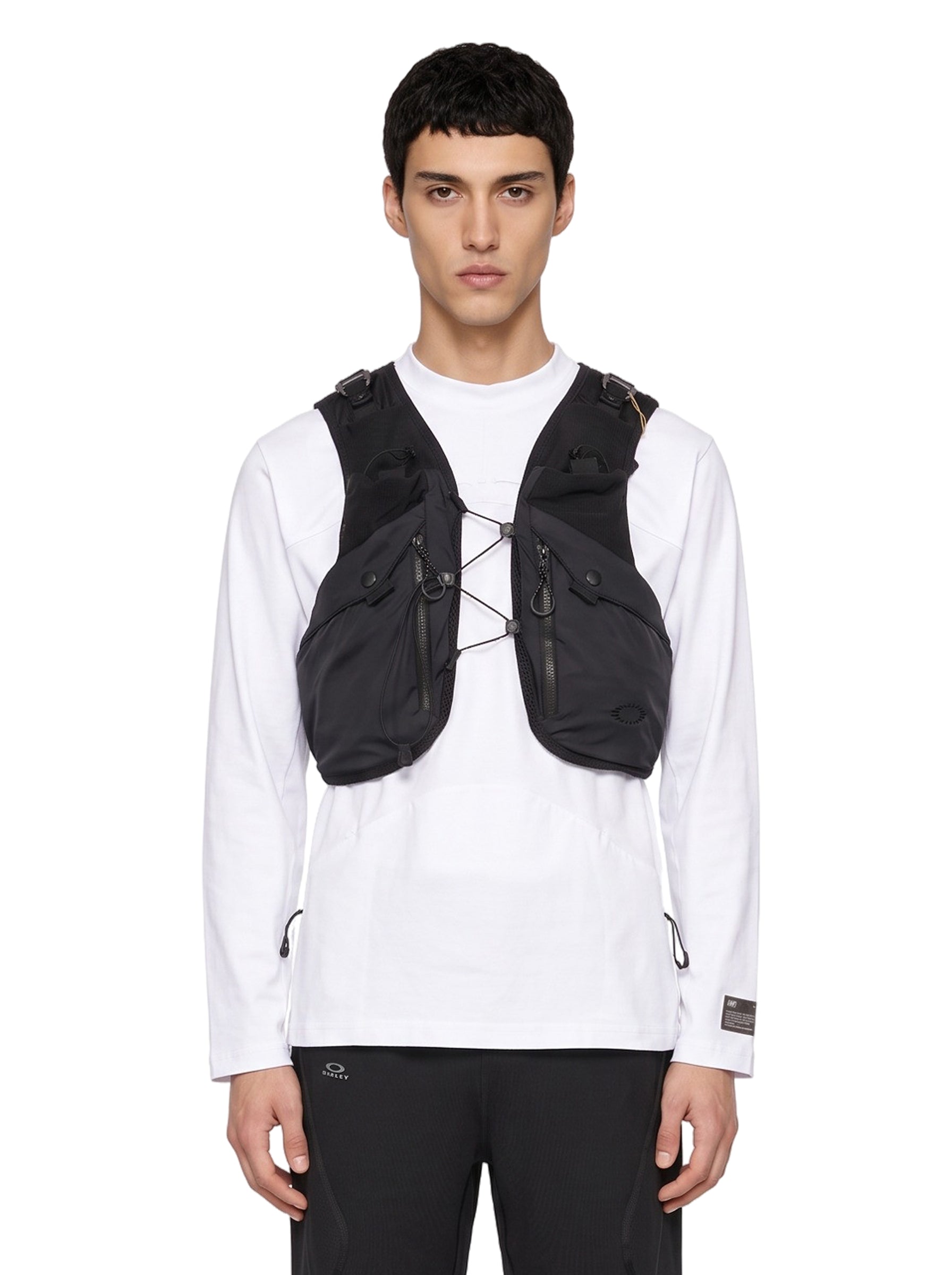 Gilet tecnico FGL Flight Vest in nero 