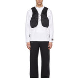 Gilet tecnico FGL Flight Vest in nero 