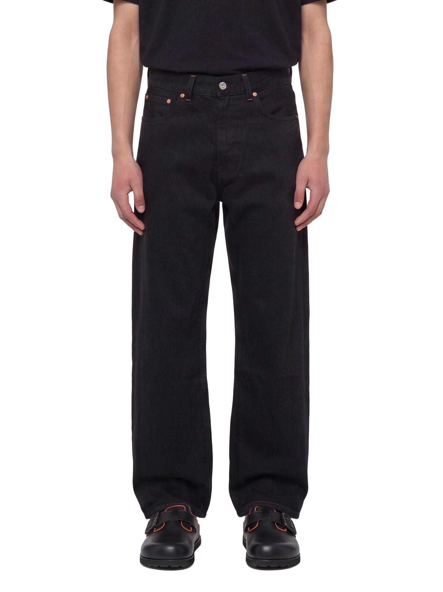 Jeans Third Cut in nero 