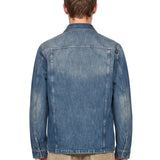 Giacca Shackle in denim blu 
