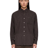 Camicia a quadri borrowed in marrone 