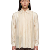 Camicia tuxedo Every in avorio 