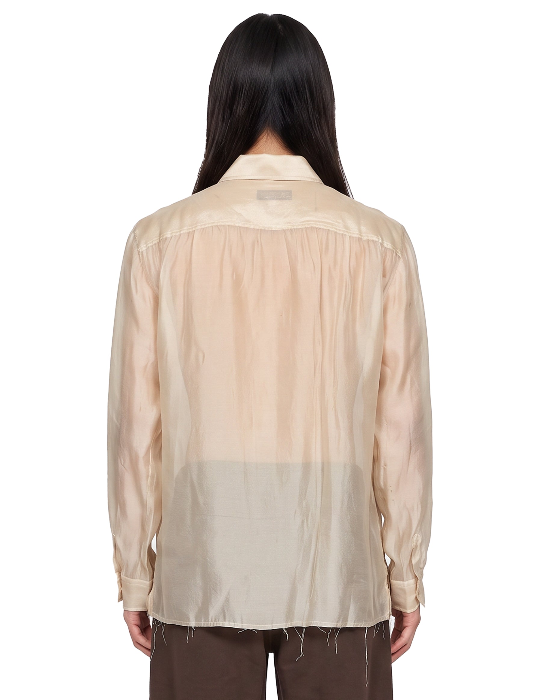 Camicia tuxedo Every in avorio 