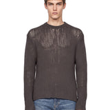 Maglione girocollo Popover in marrone 