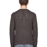Maglione girocollo Popover in marrone 