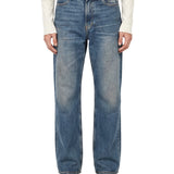 Jeans a gamba dritta Carlson Cut in blu 