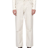 Jeans vast cut in bianco 