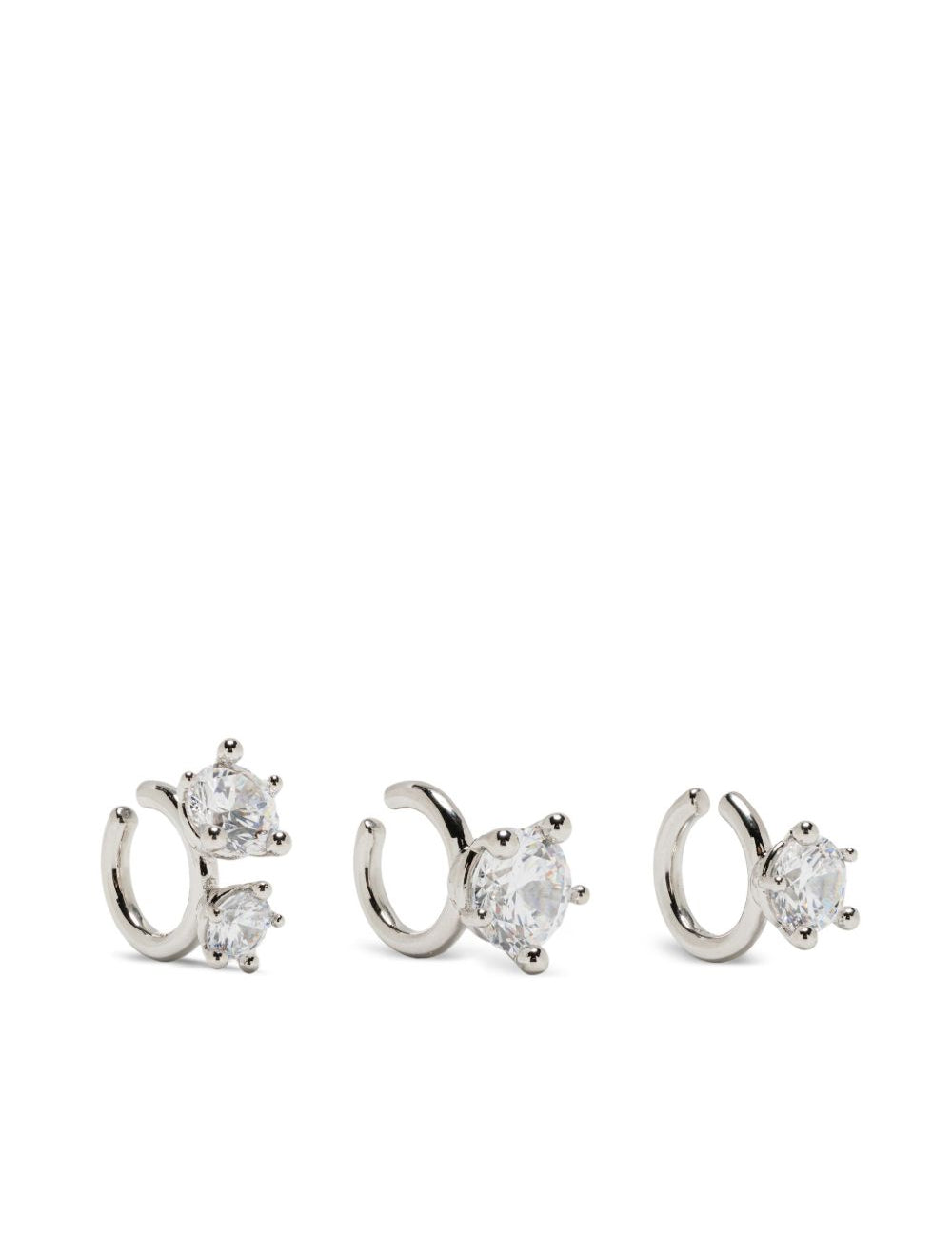 Orecchini Constellation set da tre color argento 