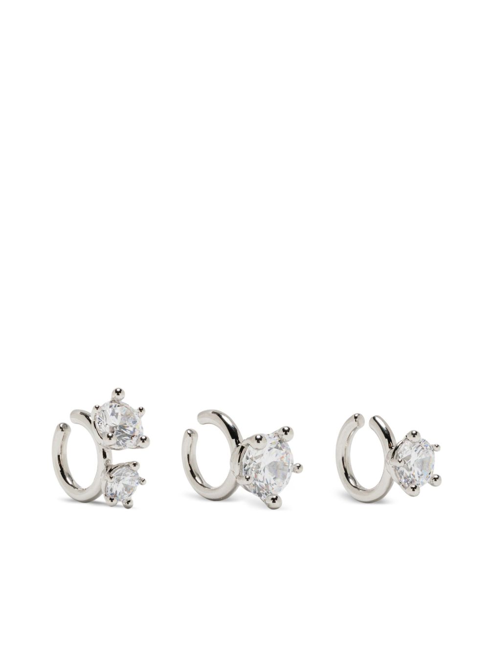 Orecchini Constellation set da tre color argento 
