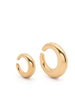 Gold-colored Circle Ear Cuff