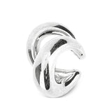 Ear cuff Blow Up in argento 