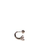 Orecchini nova con cristalli color argento 