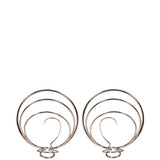 Ear cuff scultorei Orbit color argento 