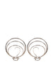 Ear cuff scultorei Orbit color argento
