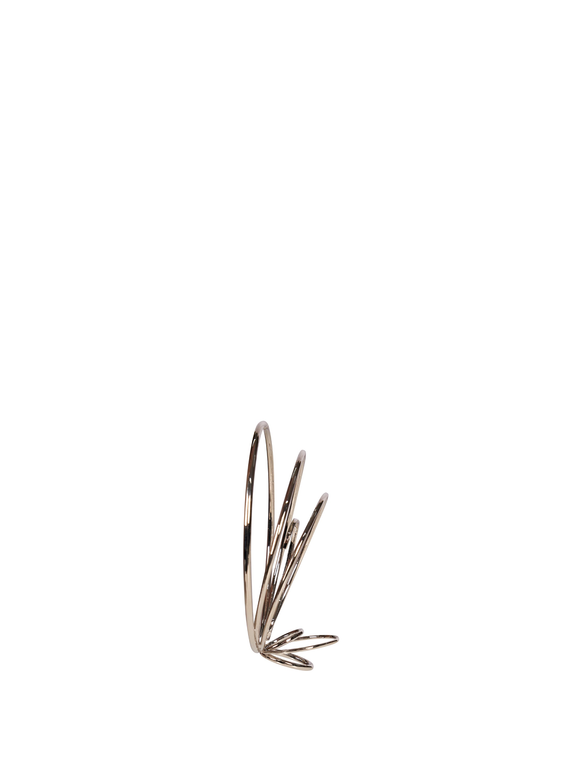 Ear cuff scultorei Orbit color argento 