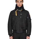 Bomber Gobi con cappuccio in nero 