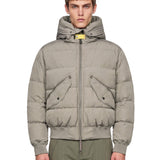 Bomber Wilmont con cappuccio in grigio 