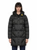 Piumino lungo Janet in nero