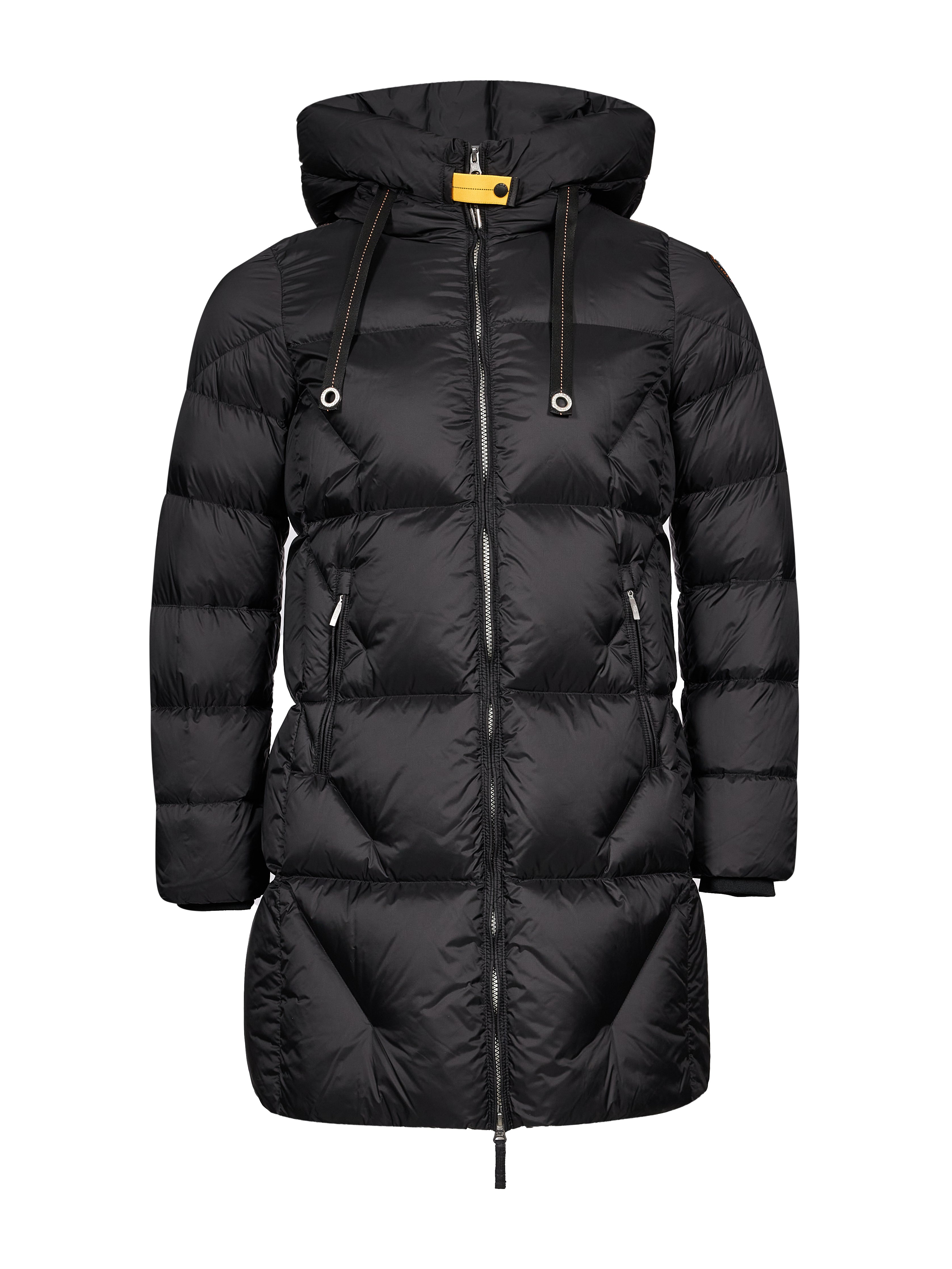 Piumino lungo Janet in nero 