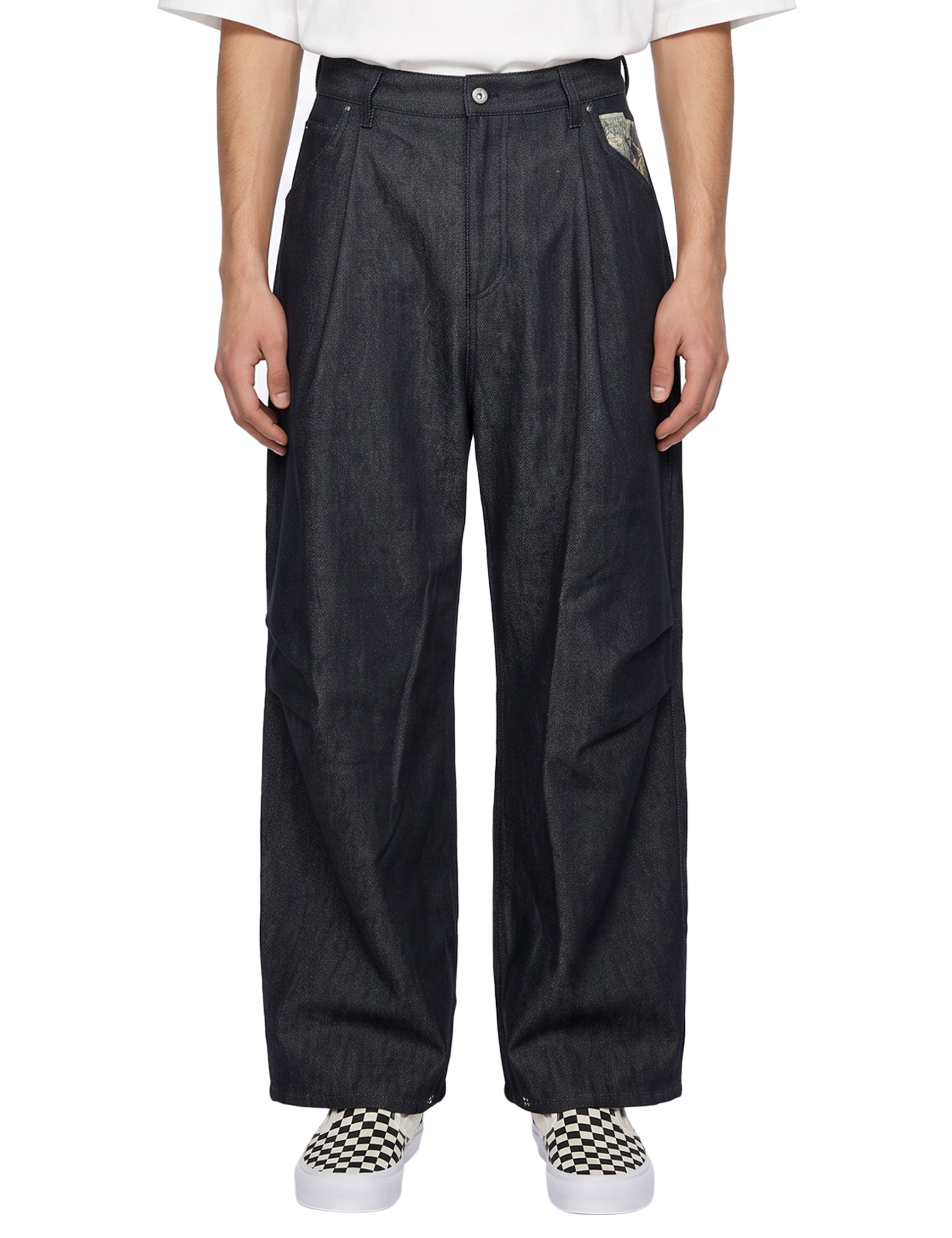 Jeans Fat Angelo in blu 