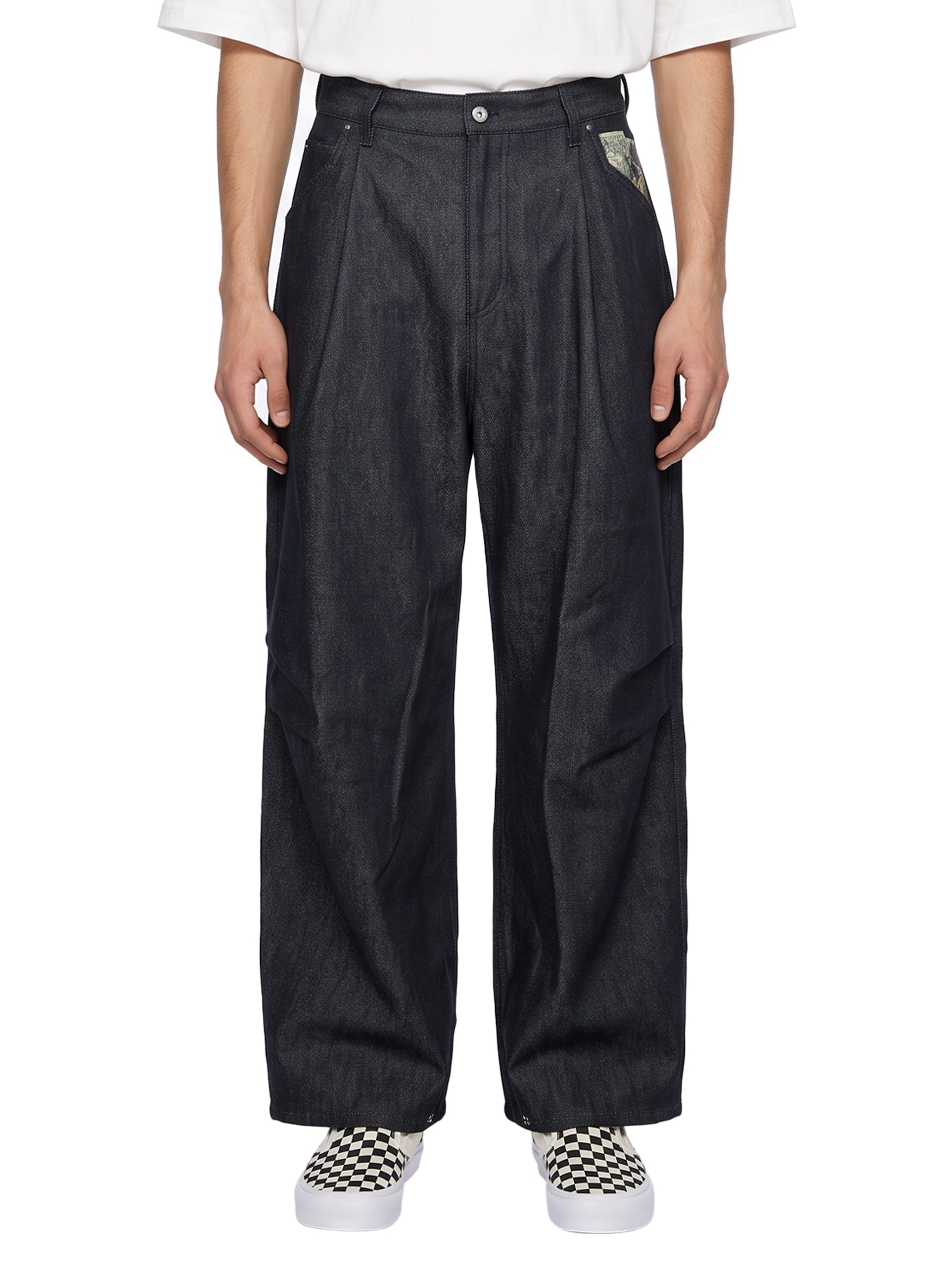 Jeans Fat Angelo in blu 