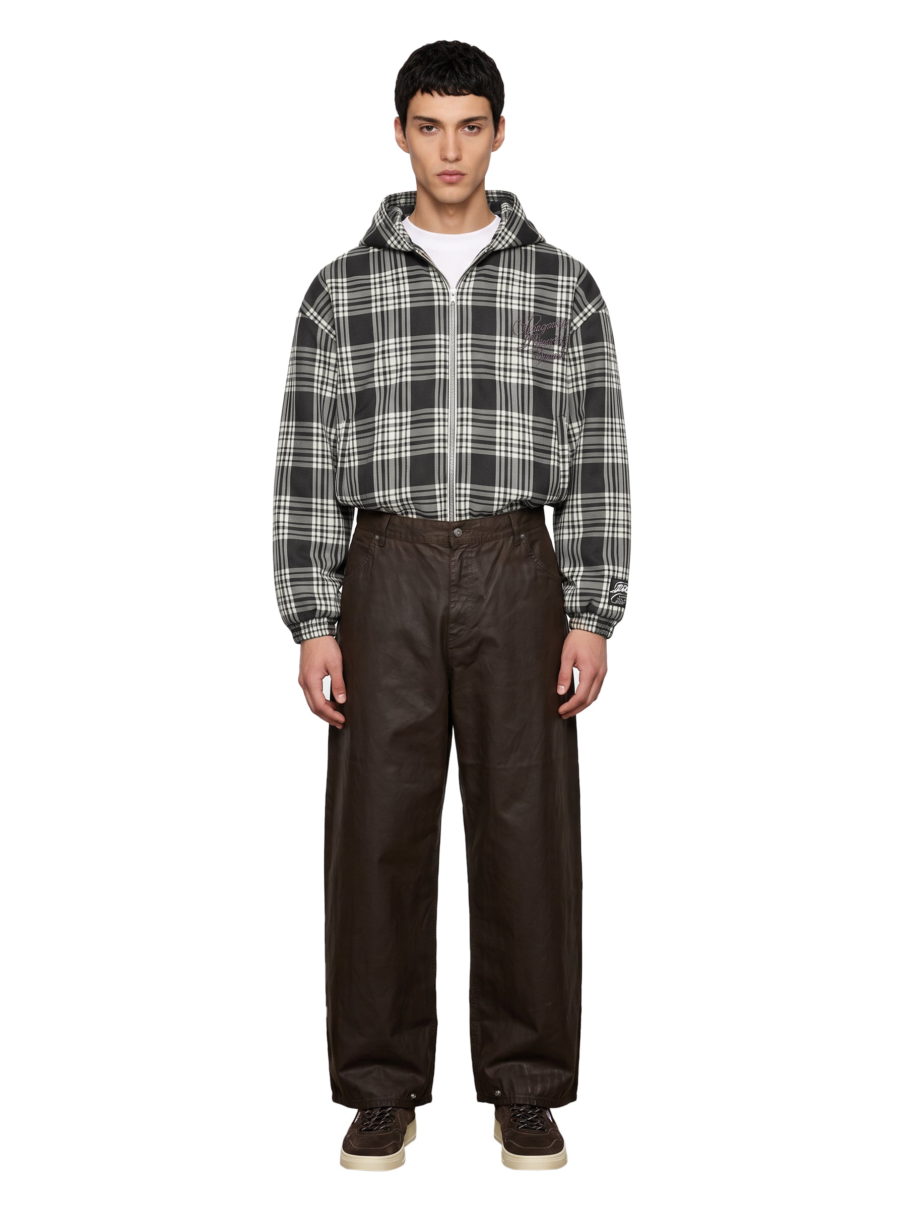 Jeans MPC in marrone 
