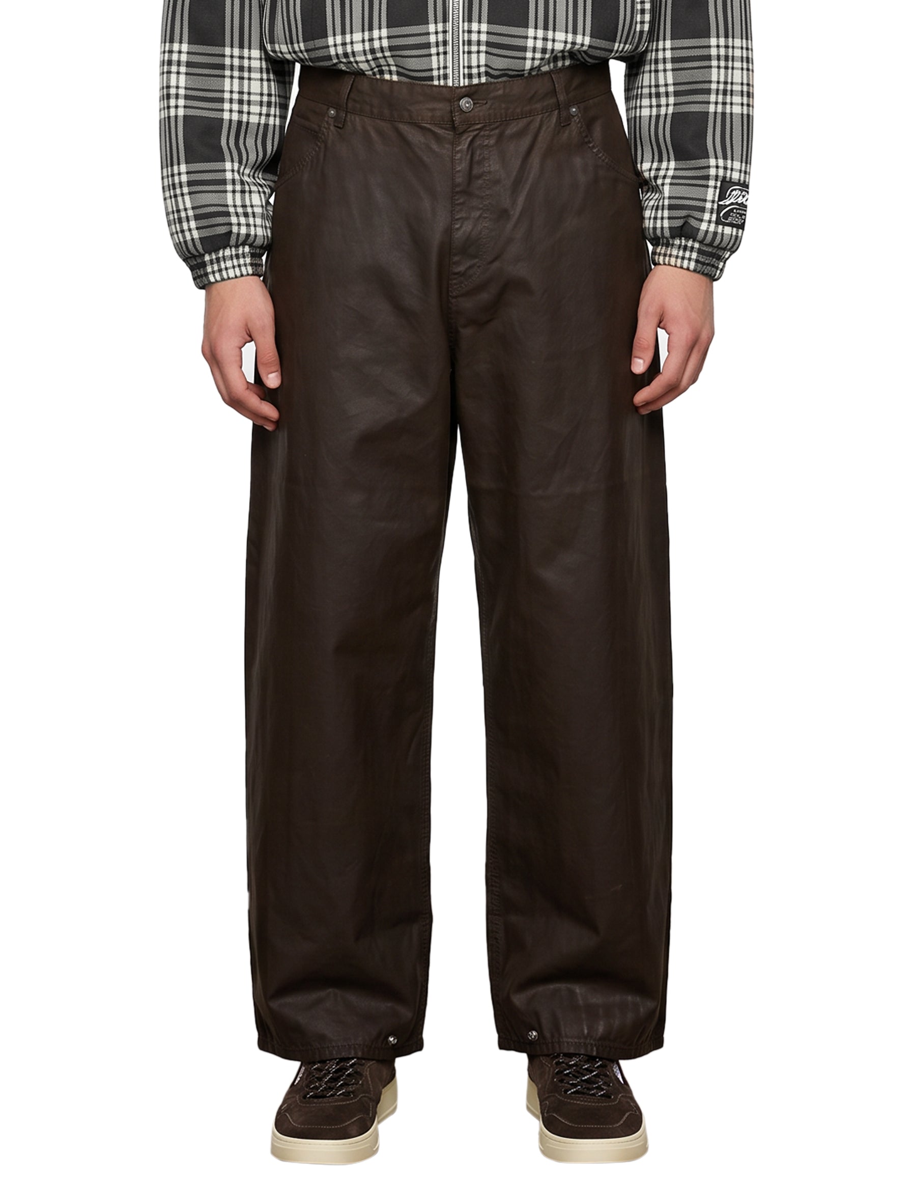 Jeans MPC in marrone 