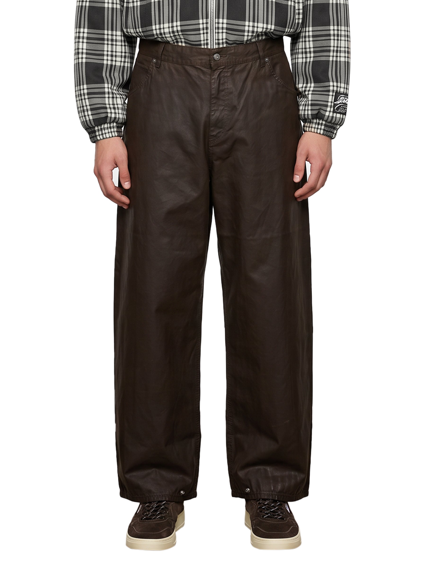 Jeans MPC in marrone 