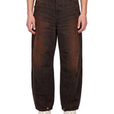 Jeans The New Leggenda in marrone 