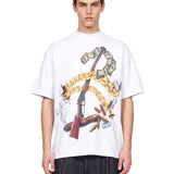 T-shirt The New Boy Seven Cat in bianco 