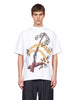 The New Boy Seven Cat T-shirt in white