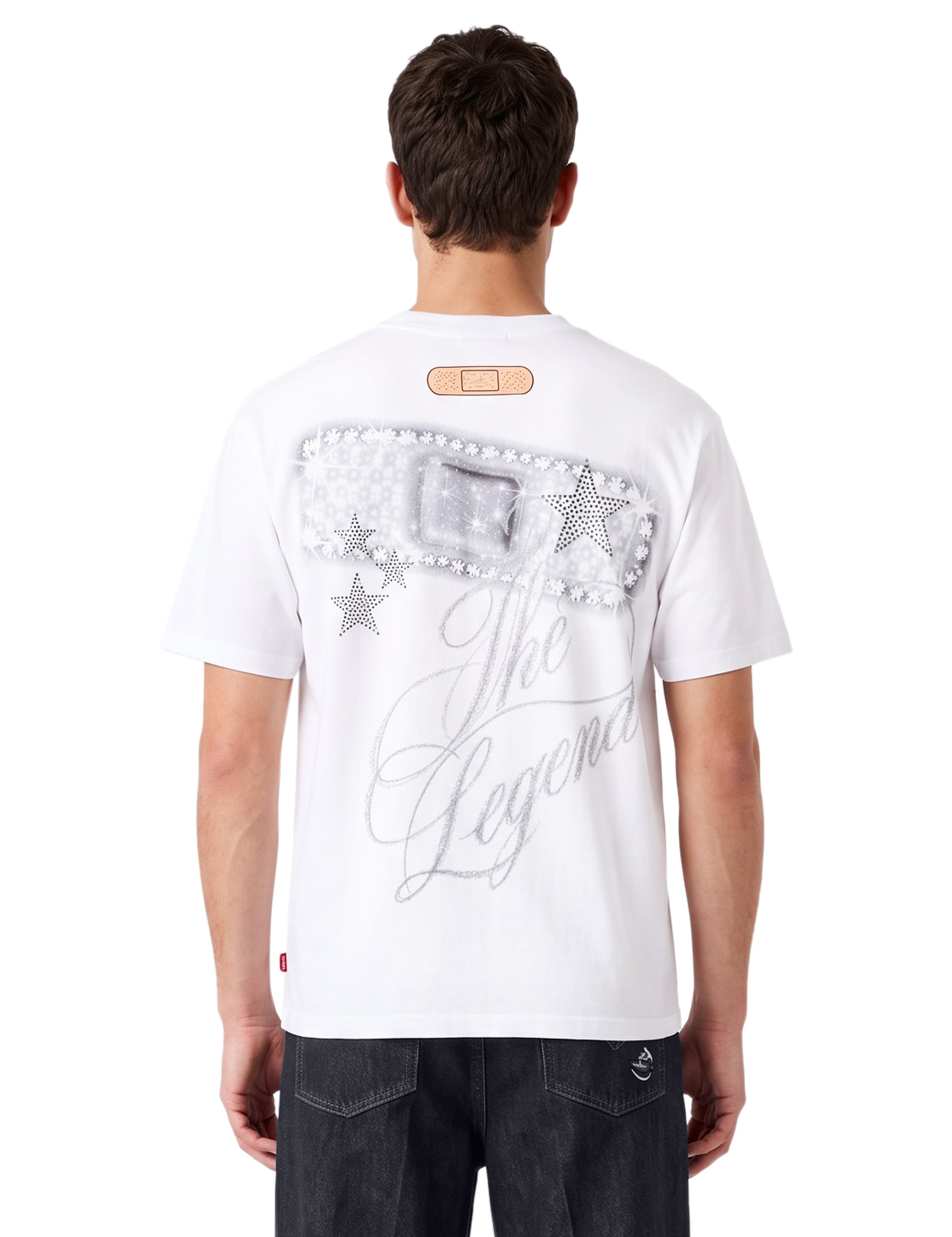 T-shirt The New Boy Seven Cat in bianco 