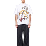 T-shirt The New Boy Seven Cat in bianco 