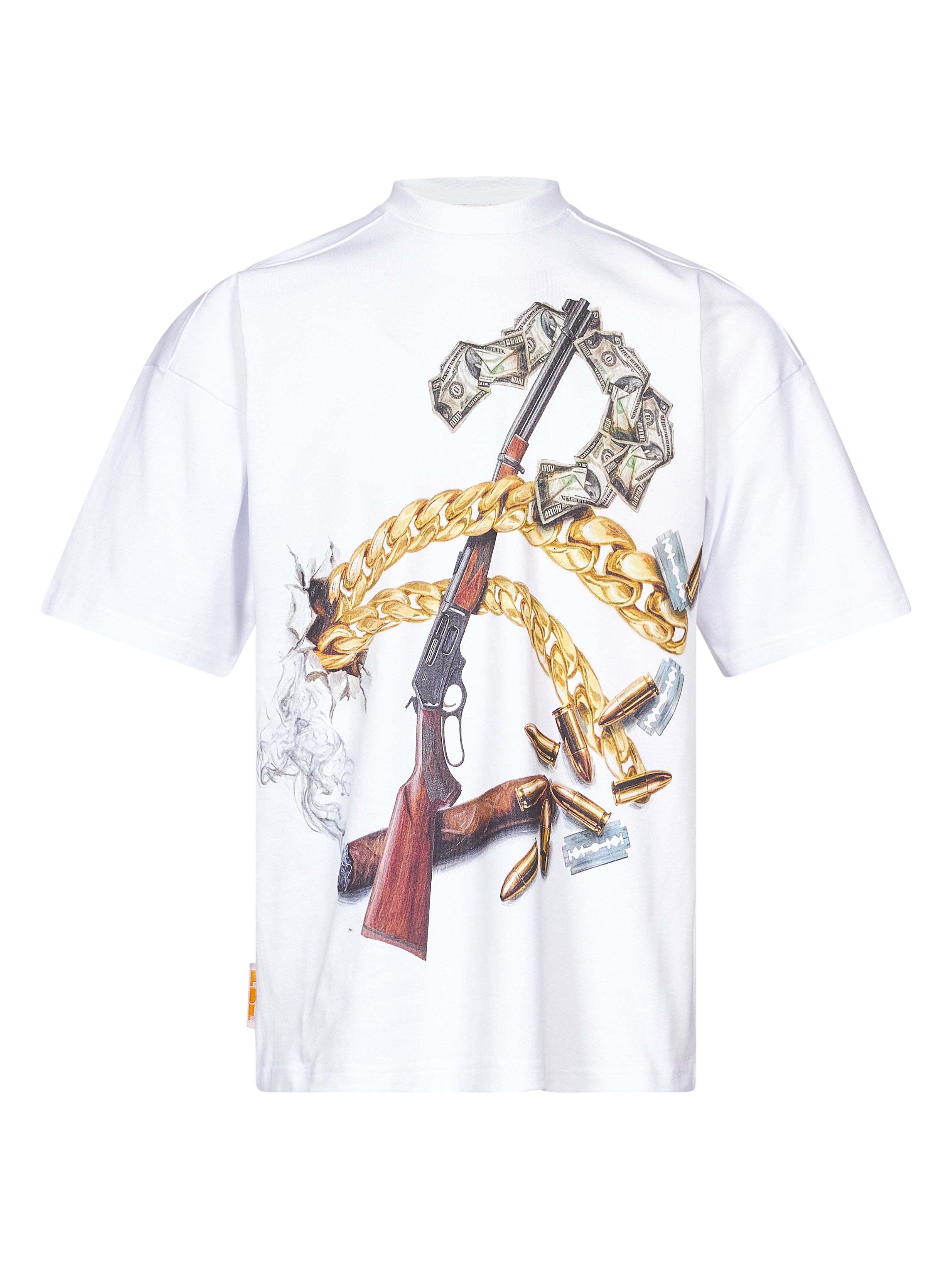 T-shirt The New Boy Seven Cat in bianco 