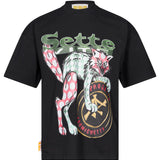T-shirt The New Boy Seven Cat in nero 