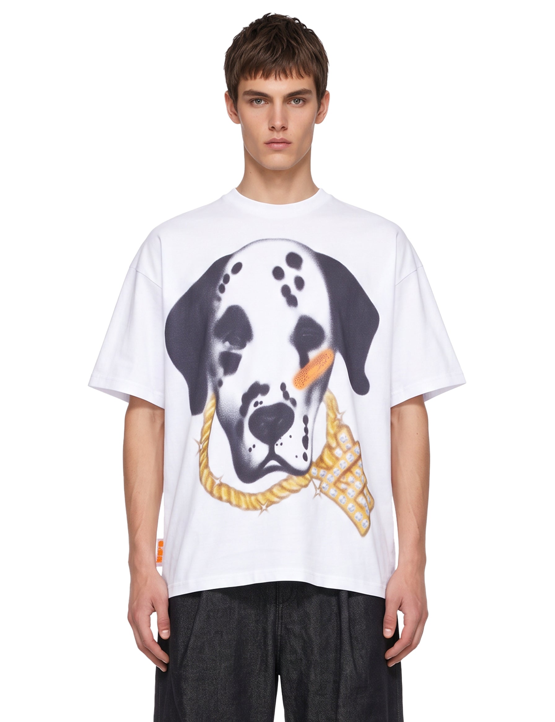 T-shirt The New Boy Seven Cat in bianco 