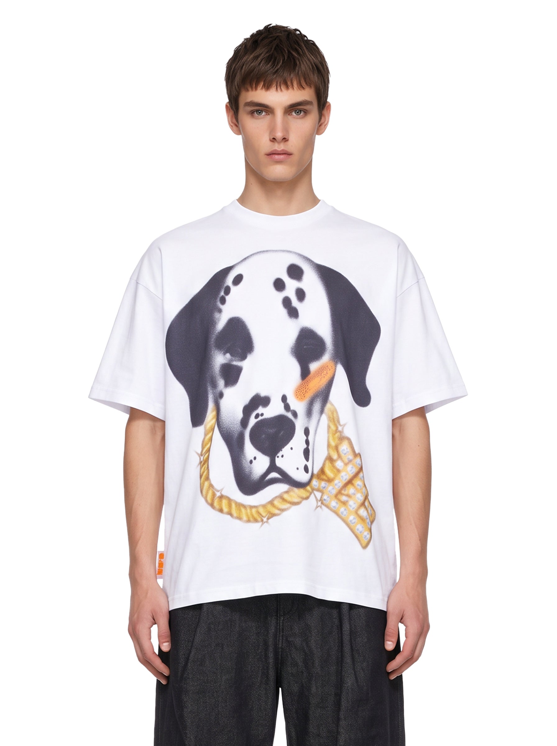 T-shirt The New Boy Seven Cat in bianco 