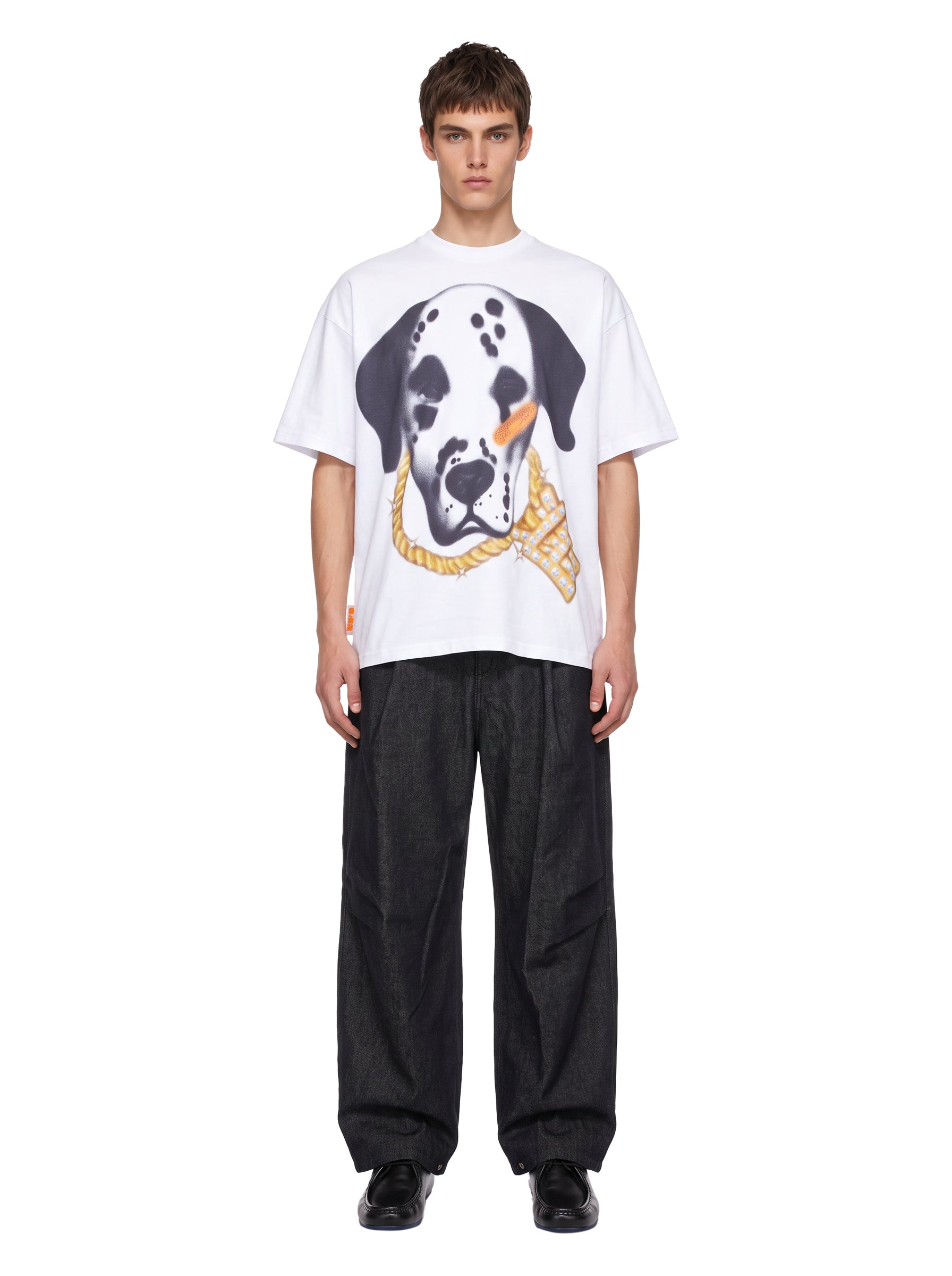 T-shirt The New Boy Seven Cat in bianco 