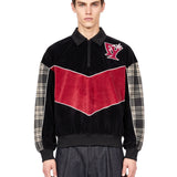 Felpa mezza zip Uno multicolor 