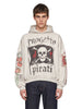 Mi Pirate hoodie in grey