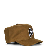 Cappello P Pillbox in verde 