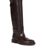 Stivali in pelle Fibi in nero 