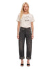 R13 Women's Leyton Crossover Jeans in Black